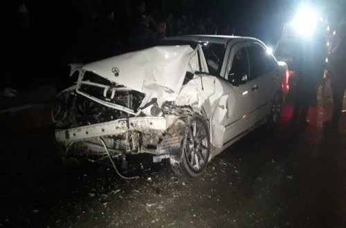 Tovuzda zəncirvari qəza olub, xəsarət alanlar var