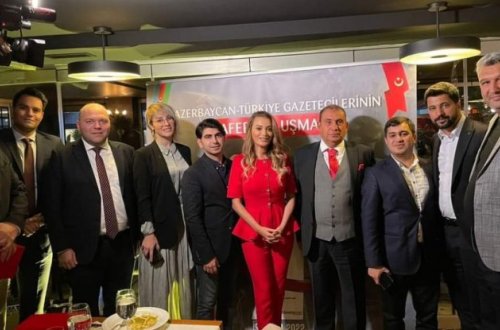İstanbulda Azərbaycan-Türkiyə Jurnalistlərinin “Zəfər Görüşü” keçirilib