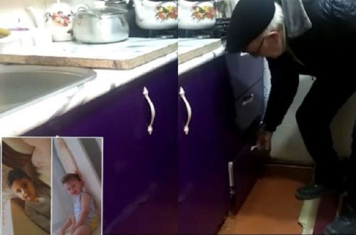 Azyaşlı qardaşların siçan dərmanı yeyərək öldükləri evdən görüntülər - VİDEO