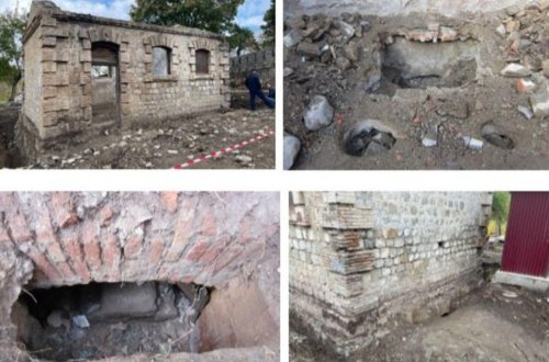 Şəkidə köhnə doğum evinin ərazisindən körpə uşaq sümükləri aşkarlanıb