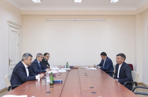 Nazir İnam Kərimov Ağcabədidə vətəndaşları qəbul edib