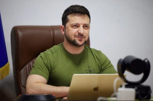 Zelenskinin Xersondan paylaşdığı video rəğbətlə qarşılandı