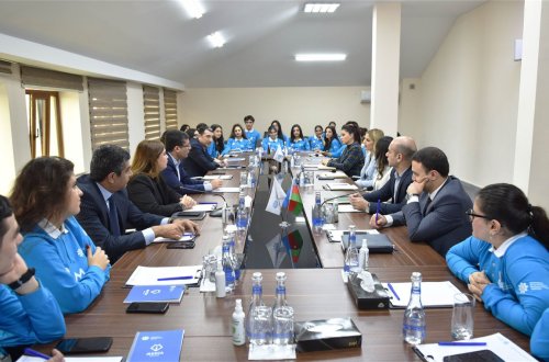 Əhməd İsmayılov MEDİA könüllüləri ilə görüşüb