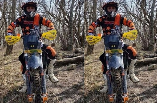 Motosikletçi qayadan yıxılaraq öldü - VİDEO