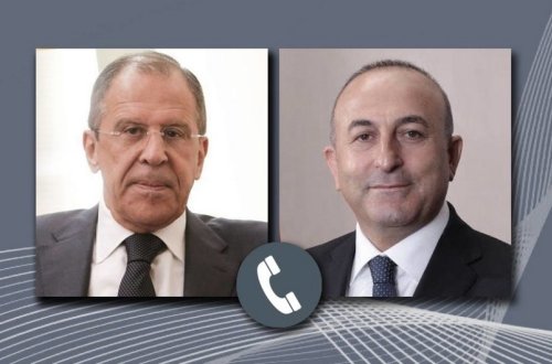 Çavuşoğlu və Lavrov arasında telefon danışığı olub