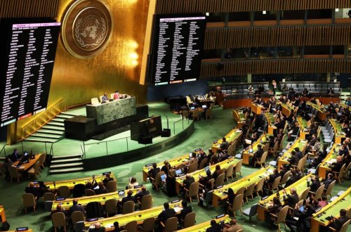 BMT Rusiyanın Ukraynaya təzminat ödəməsi mexanizmi barədə qətnamə qəbul edib