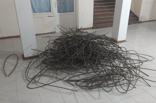 Dəmir yolundan 10 000 manatlıq oğurluq edən şəxslər saxlanılılıb