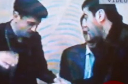 Rəşad Dağlı qətlə yetirdiyi İsgəndərlə bir arada - VİDEO