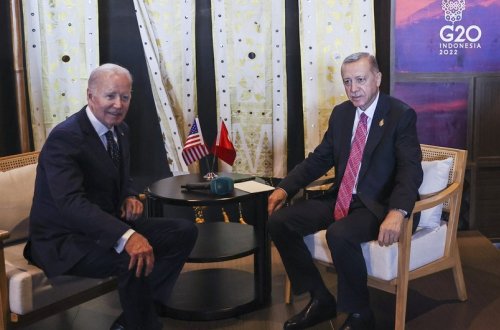 Türkiyə və ABŞ prezidentlərinin görüşü başlayıb