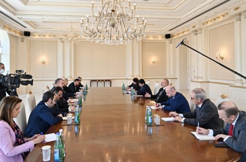 İlham Əliyev Avropa İttifaqının Şərq Tərəfdaşlığı üzrə xüsusi elçisini qəbul edib - YENİLƏNİB