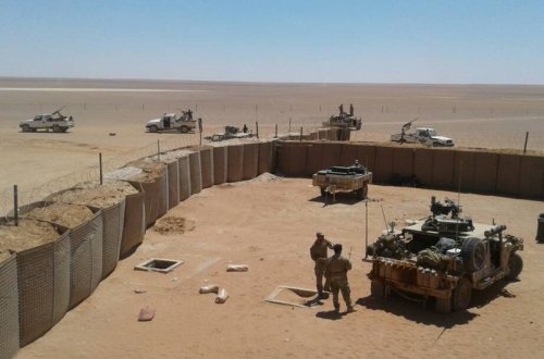 База США в Сирии подверглась ракетному обстрелу