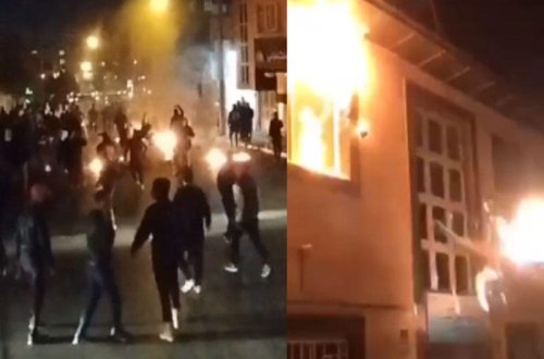 Xomeyninin doğulduğu ev yandırıldı - VİDEO