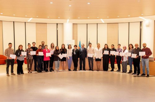 Jurnalistlər üçün “Etika, müəllif hüquqları və jurnalistika” mövzusunda keçirilən təlimlər yekunlaşıb