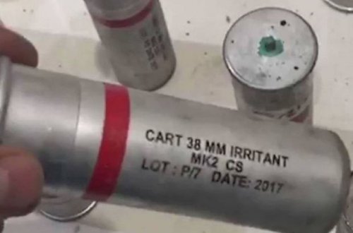 İranda etirazçılara qarşı qadağan edilmiş silahlardan istifadə edilir - FOTO