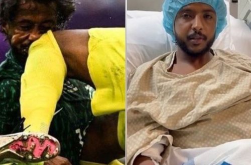 Oyun zamanı nokauta düşən səudiyyəli müdafiəçinin rentgen şəkli feyk çıxdı - FOTO/VİDEO