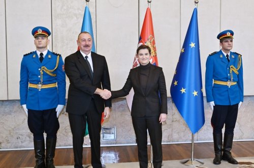 İlham Əliyev və Serbiyanın Baş naziri Qoşulmama Hərəkatı ilə bağlı məsələləri müzakirə edib