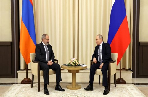 İrəvanda Putin-Paşinyan görüşü başlayıb