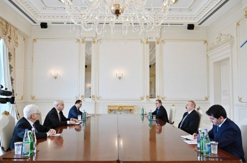 İlham Əliyev Rusiya XİN-in Azərbaycan-Ermənistan münasibətlərinin normallaşdırılması üzrə xüsusi nümayəndəsini qəbul edib