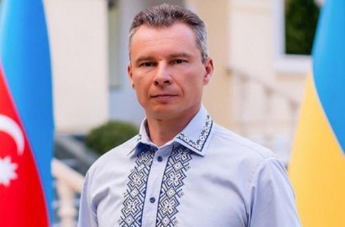 Ukrayna səfiri Azərbaycan xalqına təşəkkür edib