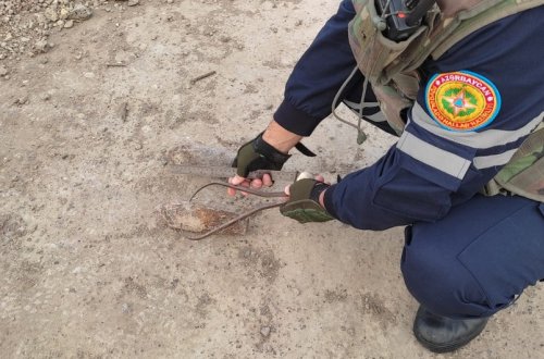 Sumqayıtda hərbi sursat aşkarlanıb