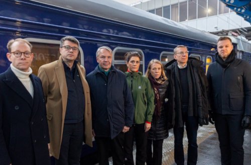 7 ölkənin XİN rəhbərləri Kiyevə gedib