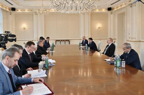 İlham Əliyev Tatarıstan Prezidentini qəbul edib - YENİLƏNİB