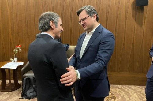 Ukrayna XİN rəhbəri AEBA-nın baş direktoru ilə görüşüb