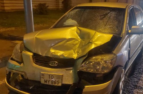 Ziya Bünyadov prospektində beş avtomobil toqquşub