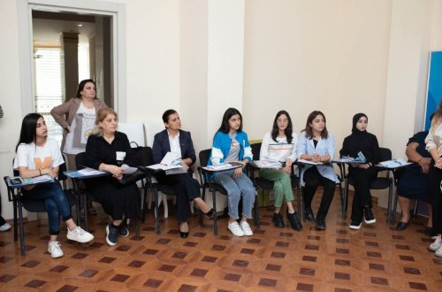 Gənc Mühasiblər İctima Birliyi “Regionlarda qadınların maliyyə savadlılığınınartırılmasına dəstək” layihəsinin icrasına davam edir