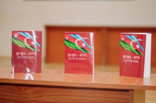 “Azərbaycan İqtisadçılar İttifaqı” Şuşa haqqında kitabını təqdim etdi (FOTOLAR)