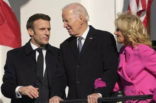 Bayden və Makron Ağ Evdə görüşüblər