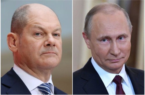 Şolts Putini Rusiya qoşunlarını Ukraynadan çıxarmağa çağırıb