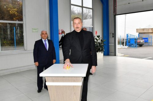 “Oğuz” kiçik su elektrik stansiyaları silsiləsinin açılışı olub - YENİLƏNİB