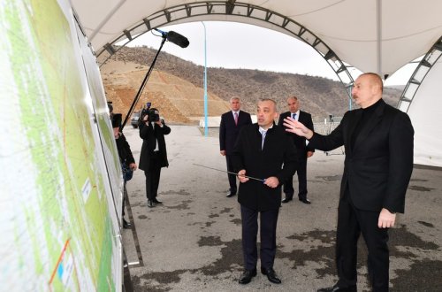 “Şəki-Oğuz” Aqroparkının torpaq sahəsinin suvarma suyu ilə təmin edən qurğular istifadəyə verilib - YENİLƏNİB