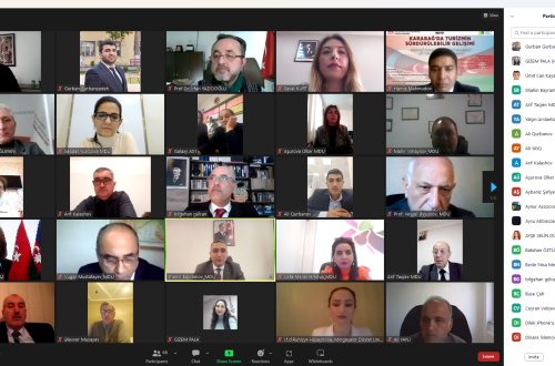 Mingəçevir Dövlət Universiteti və Ankara Hacı Bayram Veli Universiteti işbirliyi  çərçivəsində “Şuşa İli” nə həsr olunan konfrans keçirilib