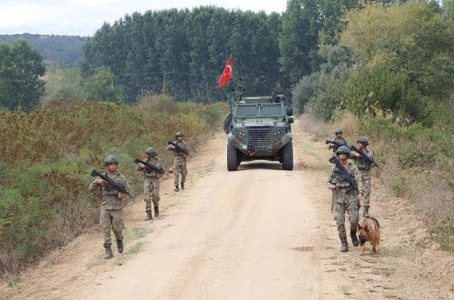 Suriyadan Türkiyəyə keçmək istəyən terrorçular saxlanılıb