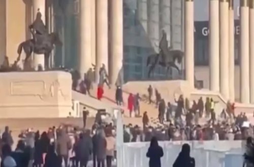 Monqolustan paytaxtında etiraz aksiyaları keçirilir