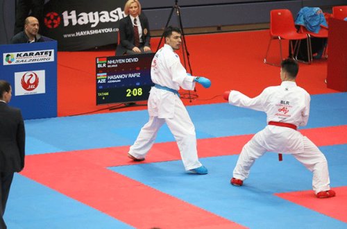 Azərbaycanlı idmançı ermənini məğlub etdi - Video