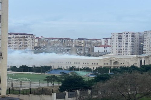 DSX: Akademiyada yanğına qısaqapanmanın səbəb olduğu ehtimal edilir