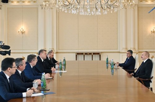 Prezident İlham Əliyev Həştərxan vilayətinin qubernatorunu qəbul edib - YENİLƏNİB