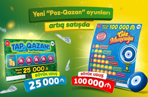 Yeni “Poz-Qazan” oyunları - “Tap, Qazan” və “Göz muncuğu” satışa çıxarıldı