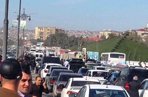 Bakıda yol vermək üstündə DAVA: Yüksək rütbəli şəxs döyüldü