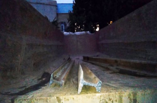 Şirvanda dəmir yol relslərini kəsən 3 nəfər tutulub - FOTO