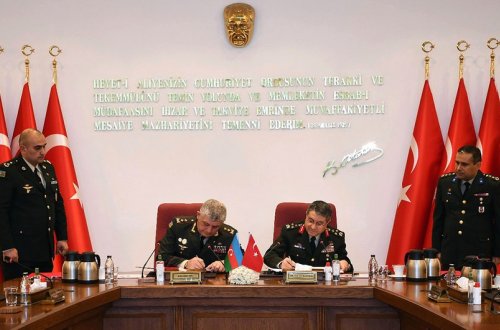 Azərbaycan-Türkiyə Yüksək Səviyyəli Hərbi Dialoq İclası başa çatıb