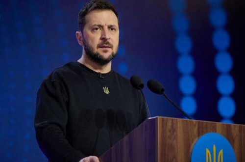 Zelenski bu şəhərin tamamilə məhv edildiyini bildirdi