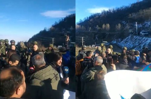 Sülhməramlılar aksiya ərazisinə əlavə texnika yığır - Video