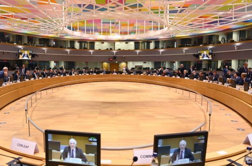 Ceyhun Bayramov Şərq Tərəfdaşlığı ölkələri XİN başçılarının iclasında çıxış edir - YENİLƏNİB