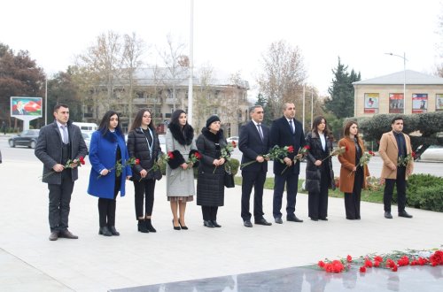 Mingəçevir Dövlət Universitetində Ulu Öndərin xatirəsi anılıb