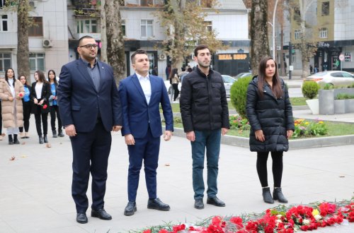 Mingəçevir Gəncləri Ulu Öndər Heydər Əliyevi hörmət və ehtiramla anıb