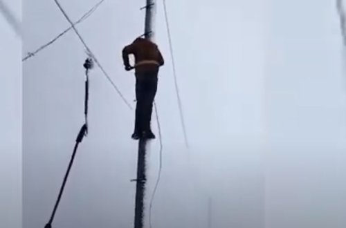 Azərbaycanın 5 rayonunda bir sıra kəndlərə elektrik enerjisinin verilişi dayandırılıb - VİDEO